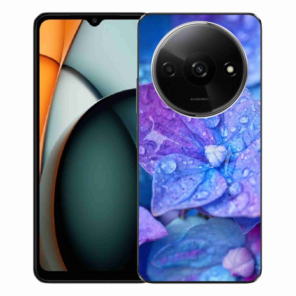 Gél borítás mmCase a Xiaomi Redmi A3-hoz - lila virág