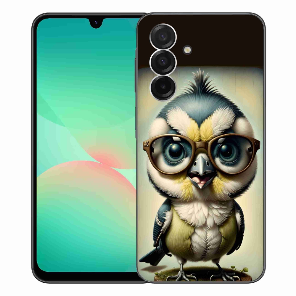 Zselés borítás mmCase Samsung Galaxy A26 5G - kölyök szemüveggel