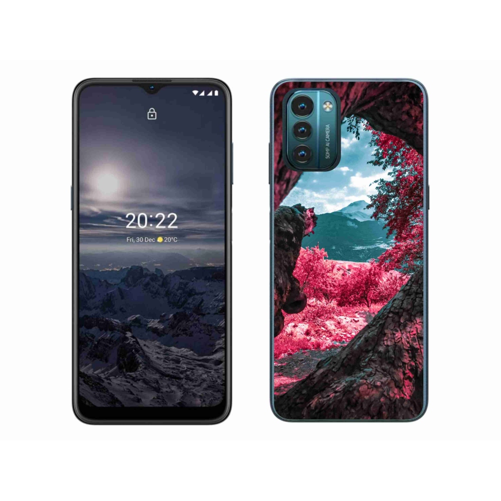 Zselés borítás mmCase a Nokia G11/G21 készülékhez - hegyi kilátás