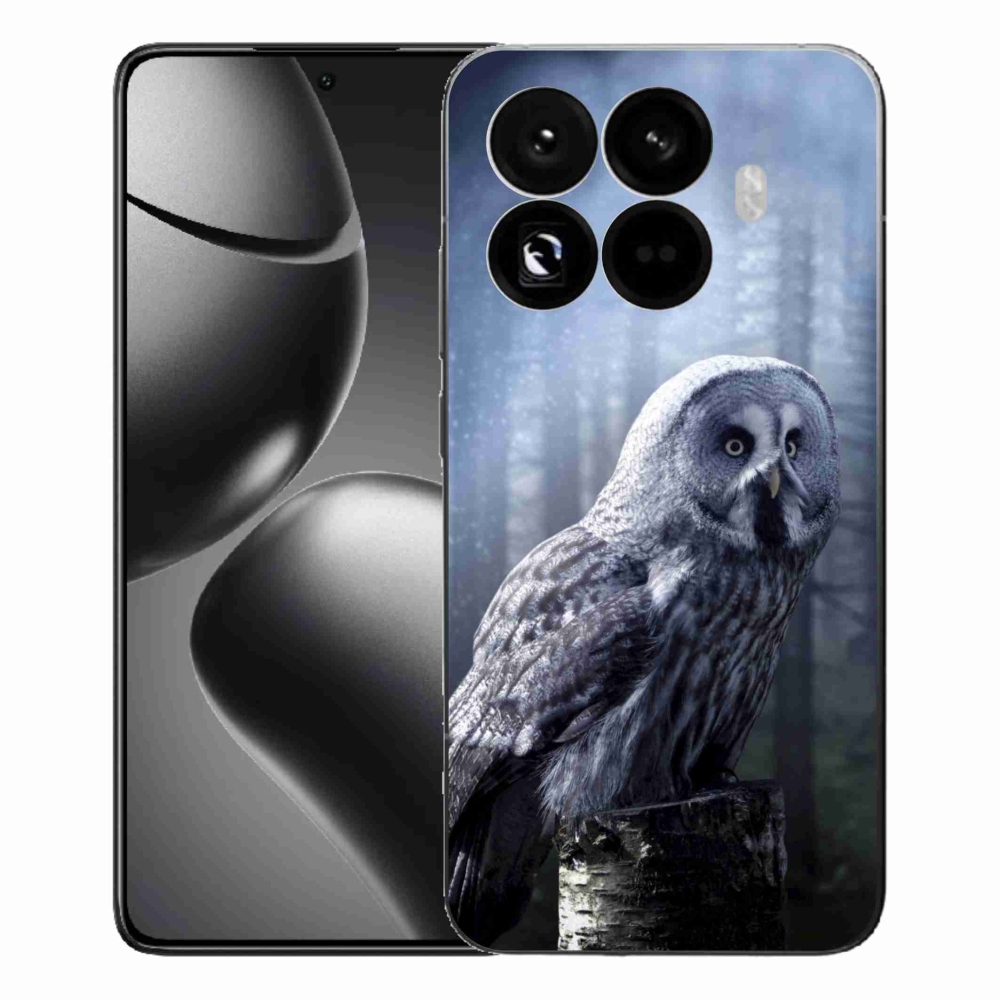 Gél borítás mmCase a Xiaomi 15T Pro számára - bagoly