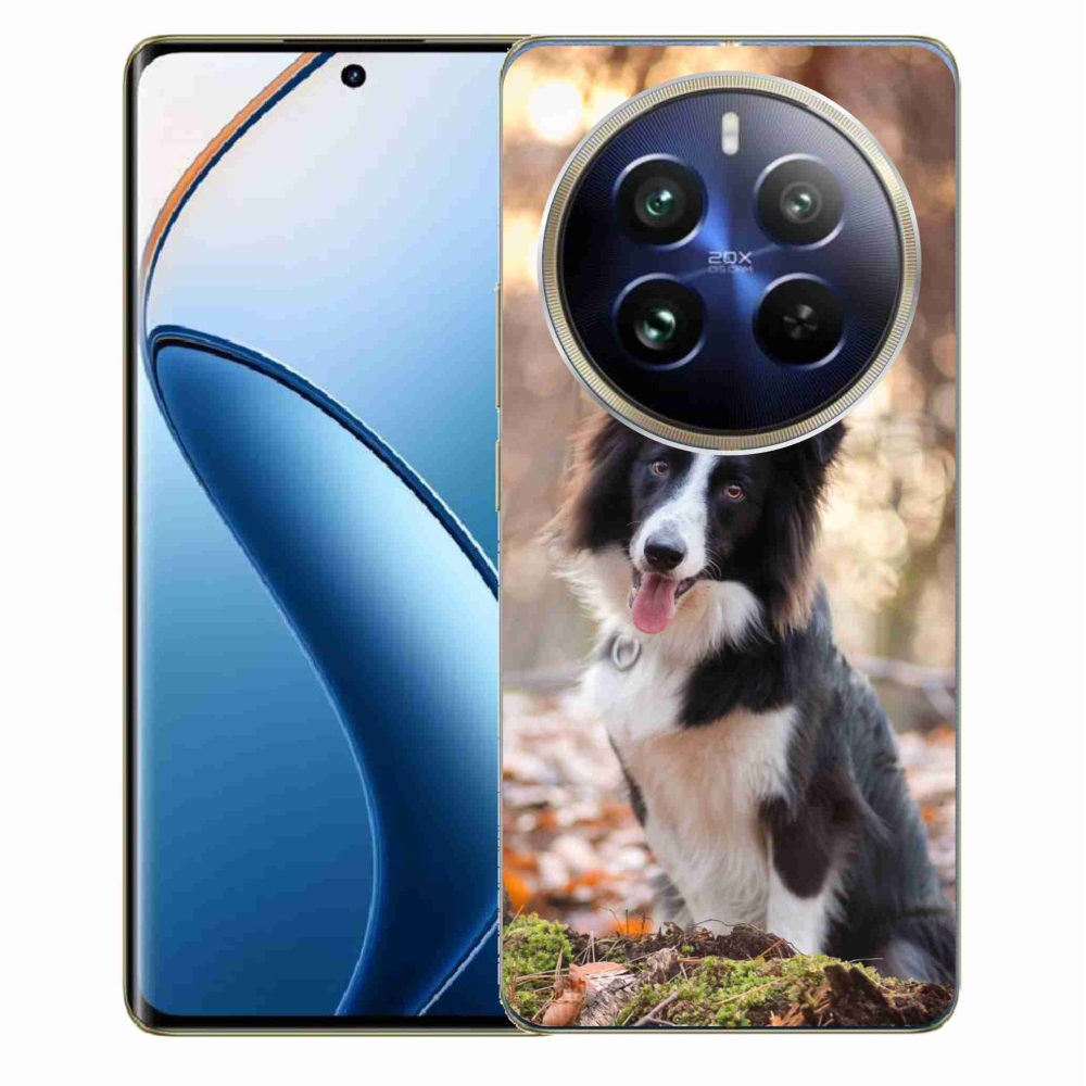 Gél tok mmCase a Realme 12 Pro 5G/12 Pro+ 5G számára - border colie 1