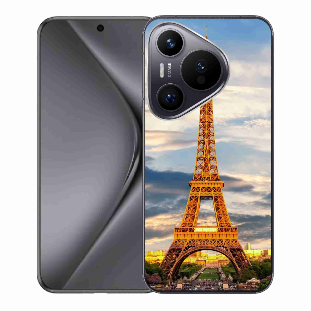 Gél borító mmCase a Huawei Pura 70 készülékhez - eiffel torony 3