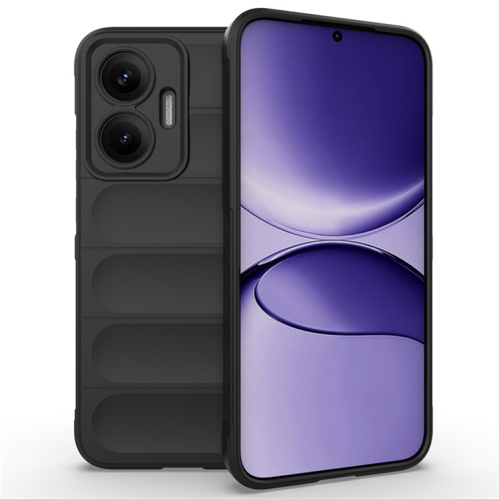 Rugg tartós zselés tok Xiaomi Poco F7 5G - fekete