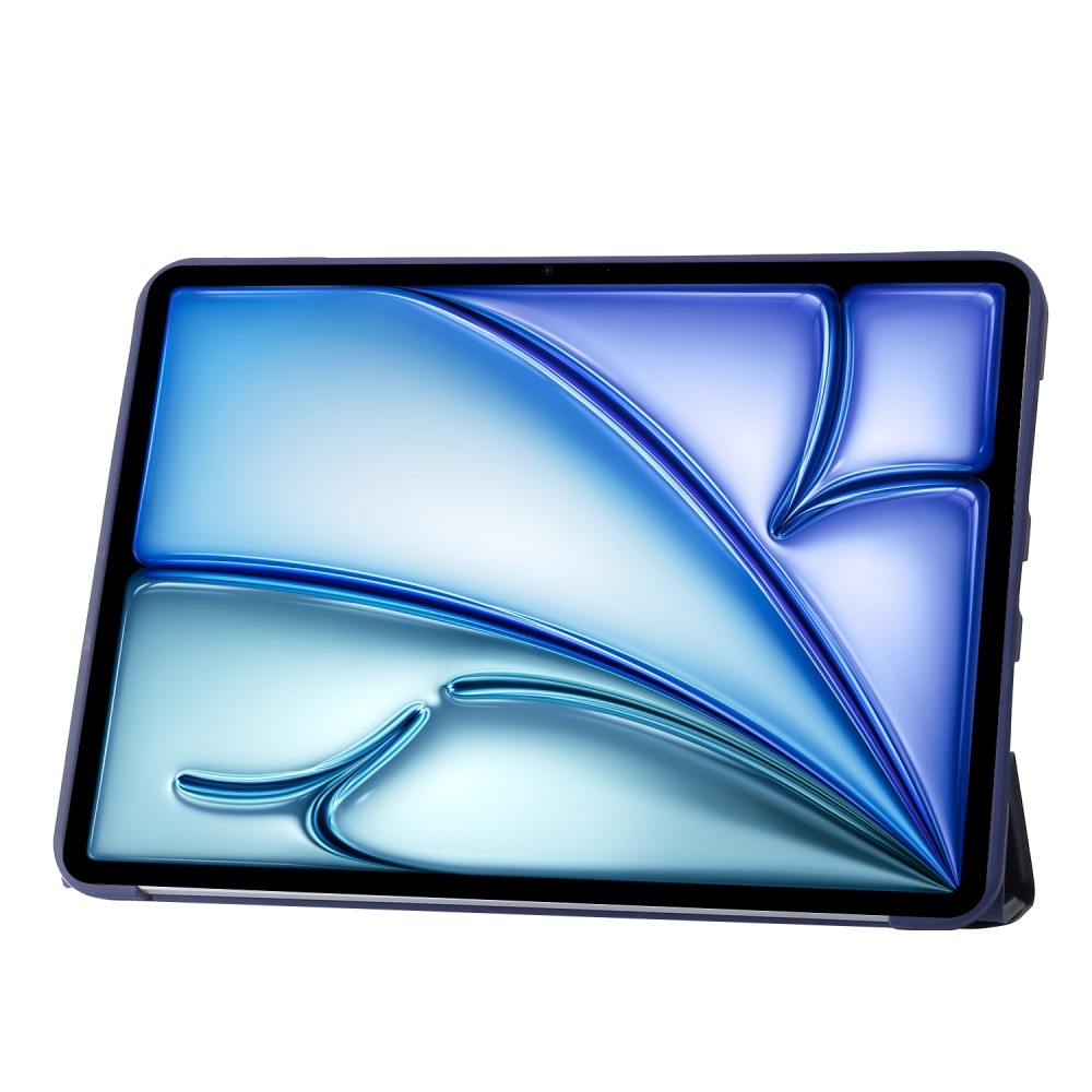 Origamis okos pozicionáló tok iPad Air 13 (2024)/(2025) - sötétkék