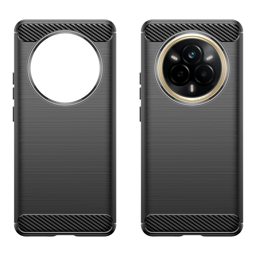 Szénálló zselés tok a Realme 14 Pro 5G készülékhez - fekete