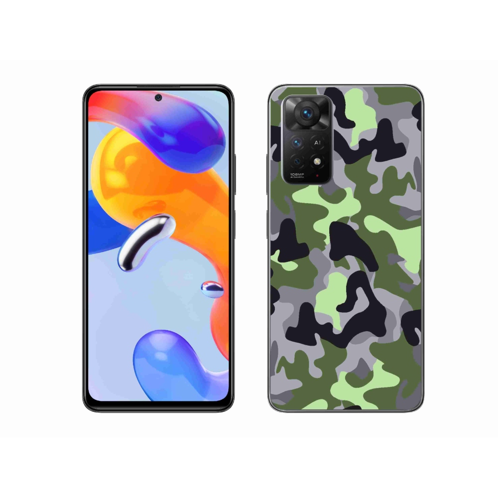 Gél borítás mmCase a Xiaomi Redmi Note 11 Pro 4G/5G-hez - álcázó minta 7