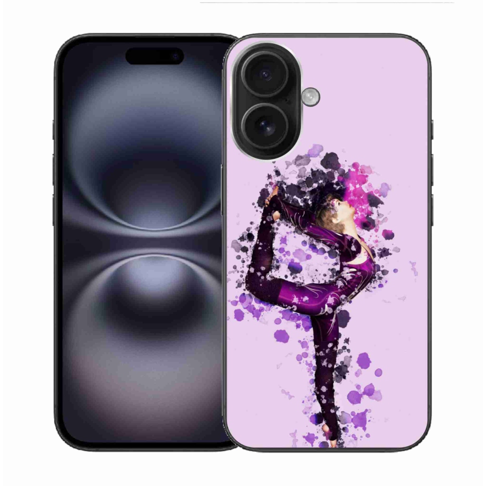 Gél borítás mmCase iPhone 16 készülékhez - balerina