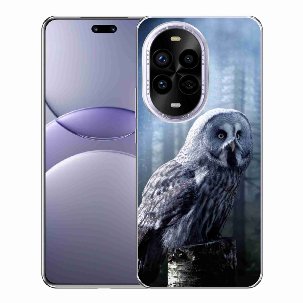 Gél borítás mmCase a Huawei Nova 13 Pro 5G számára - bagoly
