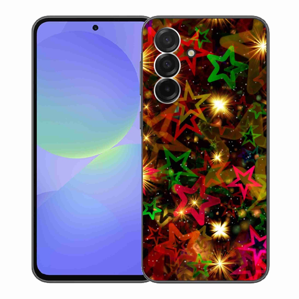 Zselés borítás mmCase Samsung Galaxy A36 5G - színes csillagok