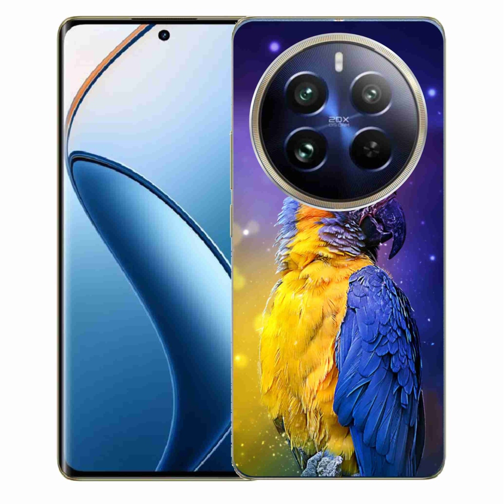 Gél tok mmCase a Realme 12 Pro 5G/12 Pro+ 5G számára - papagáj makákó 1