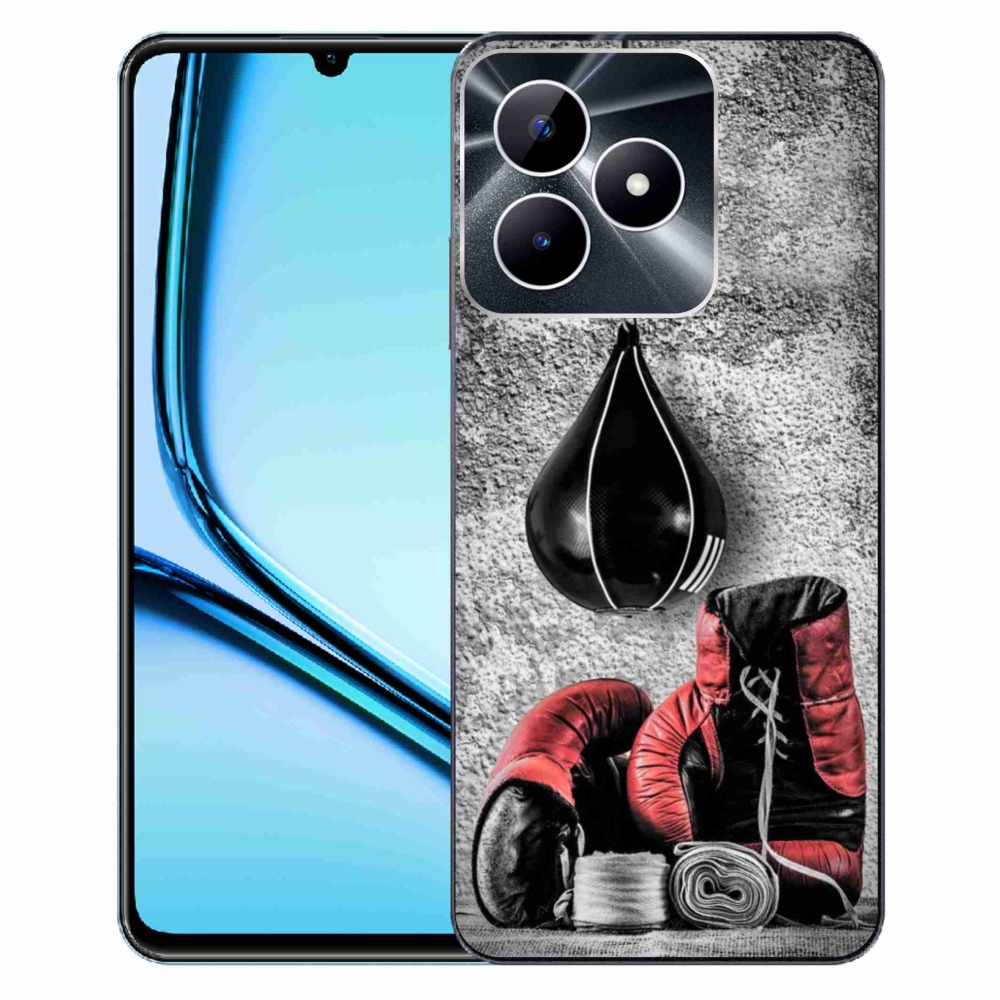 Gélborítás mmCase a Realme Note 50 készülékhez - bokszzsák és kesztyű
