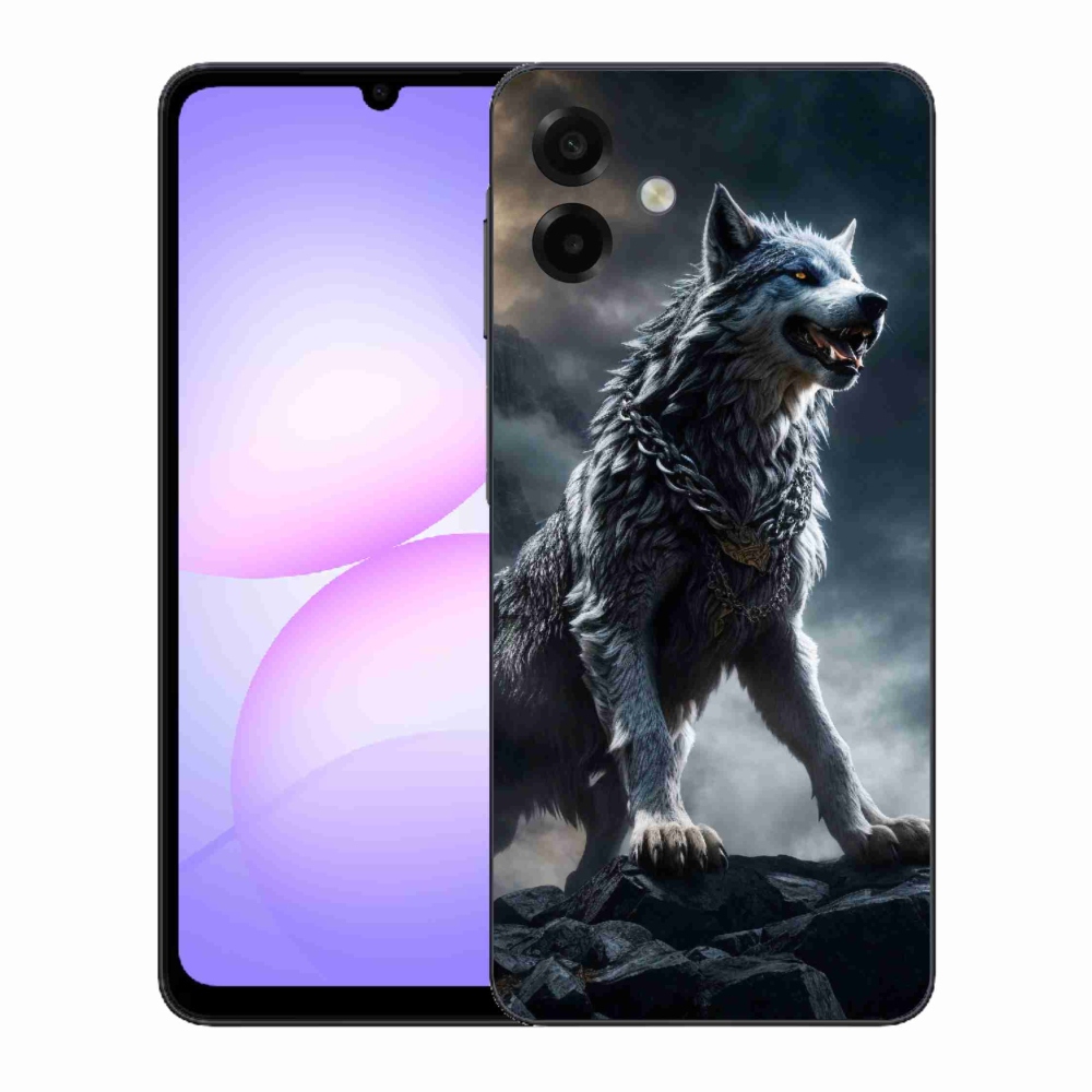 Gél védőburkolat mmCase Samsung Galaxy A07 4G - farkas 1