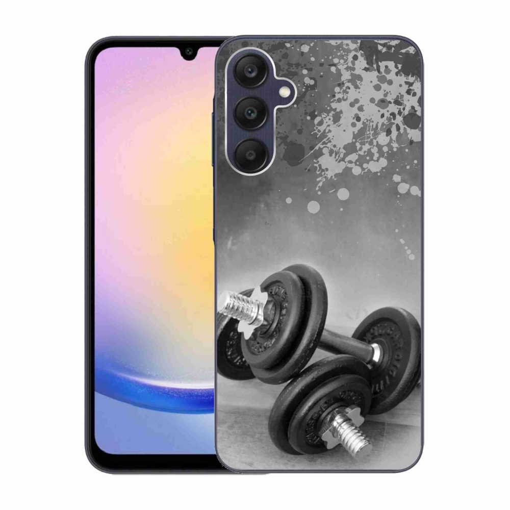 Zselés borítás mmCase Samsung Galaxy A25 5G készülékhez - súlyzók 1