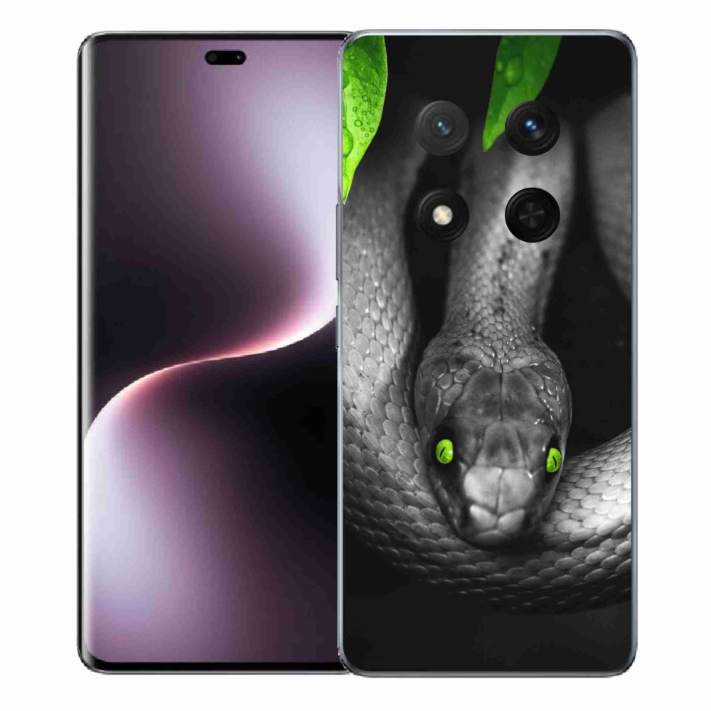 Zselés borítás mmCase a Honor Magic 7 Lite 5G számára - kígyó
