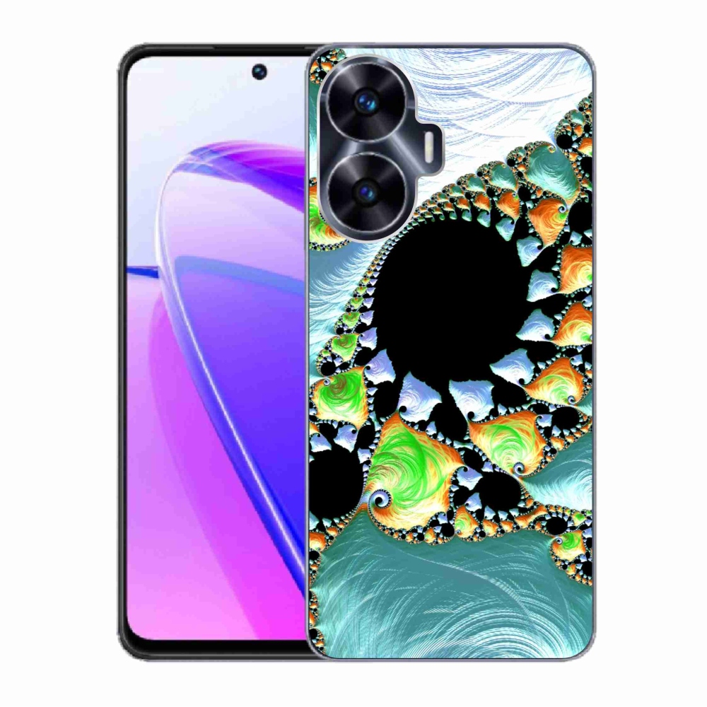 Gél borítás mmCase a Realme C55 készülékhez - absztrakt motívum 21