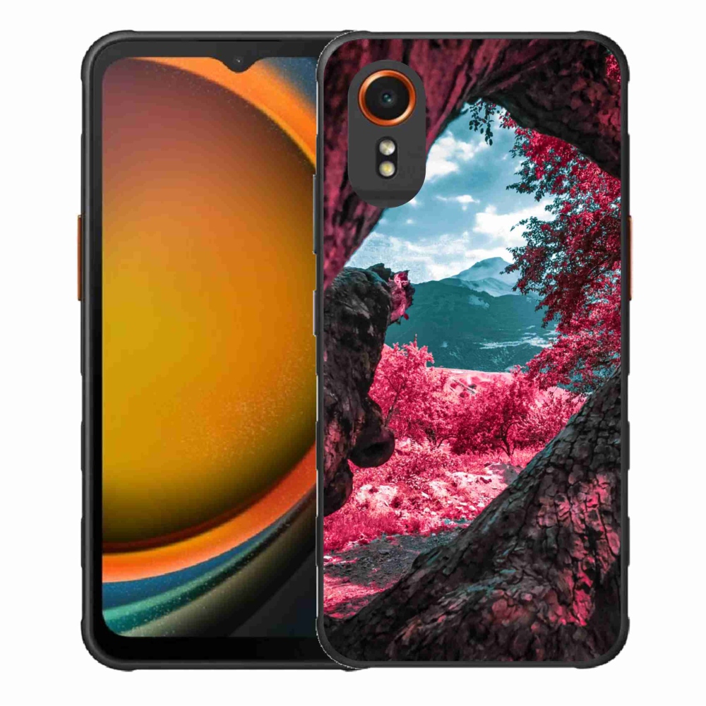 Gél borítás mmCase Samsung Galaxy Xcover 7 - hegyi kilátás