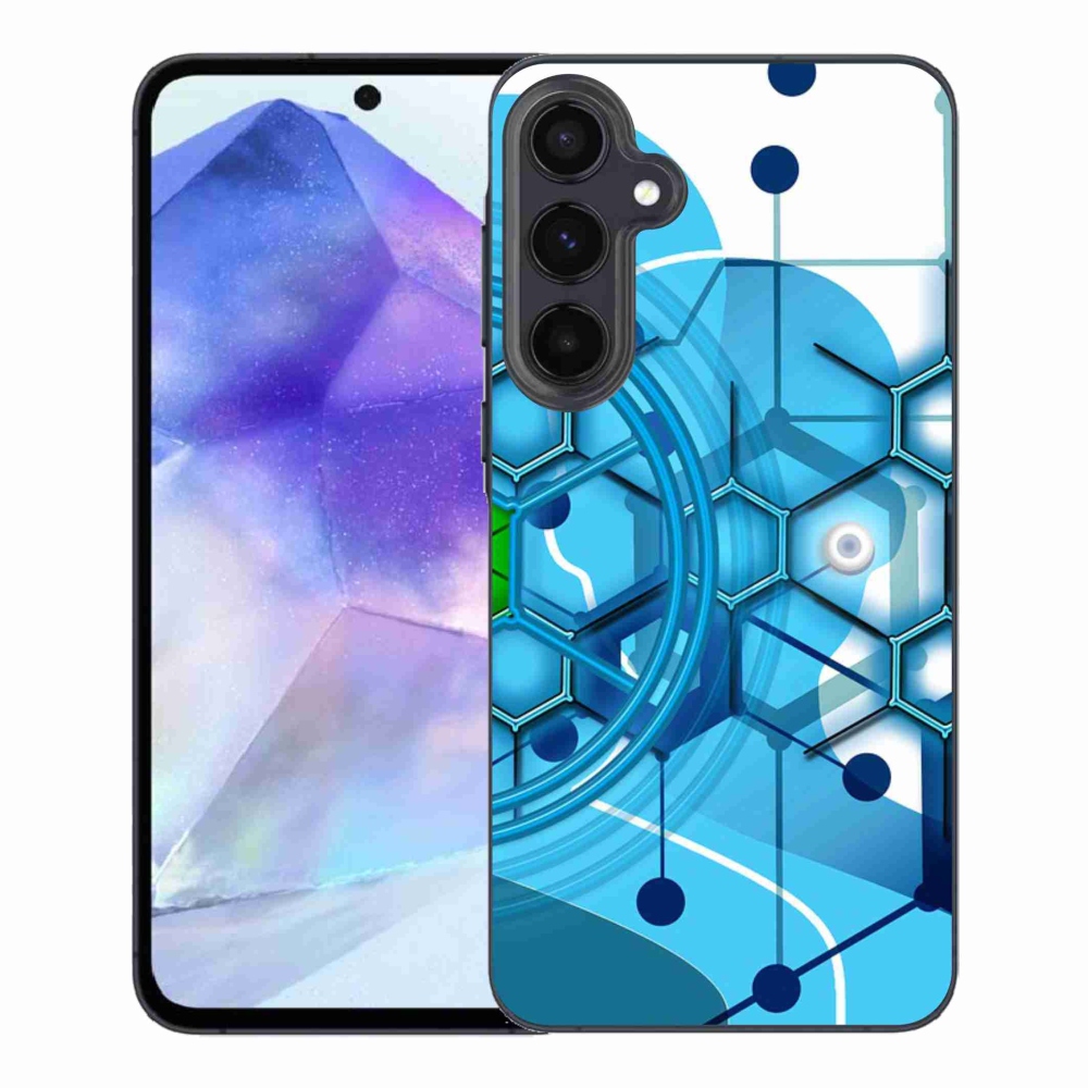 Zselés borítás mmCase Samsung Galaxy A55 5G - absztrakt minta 2