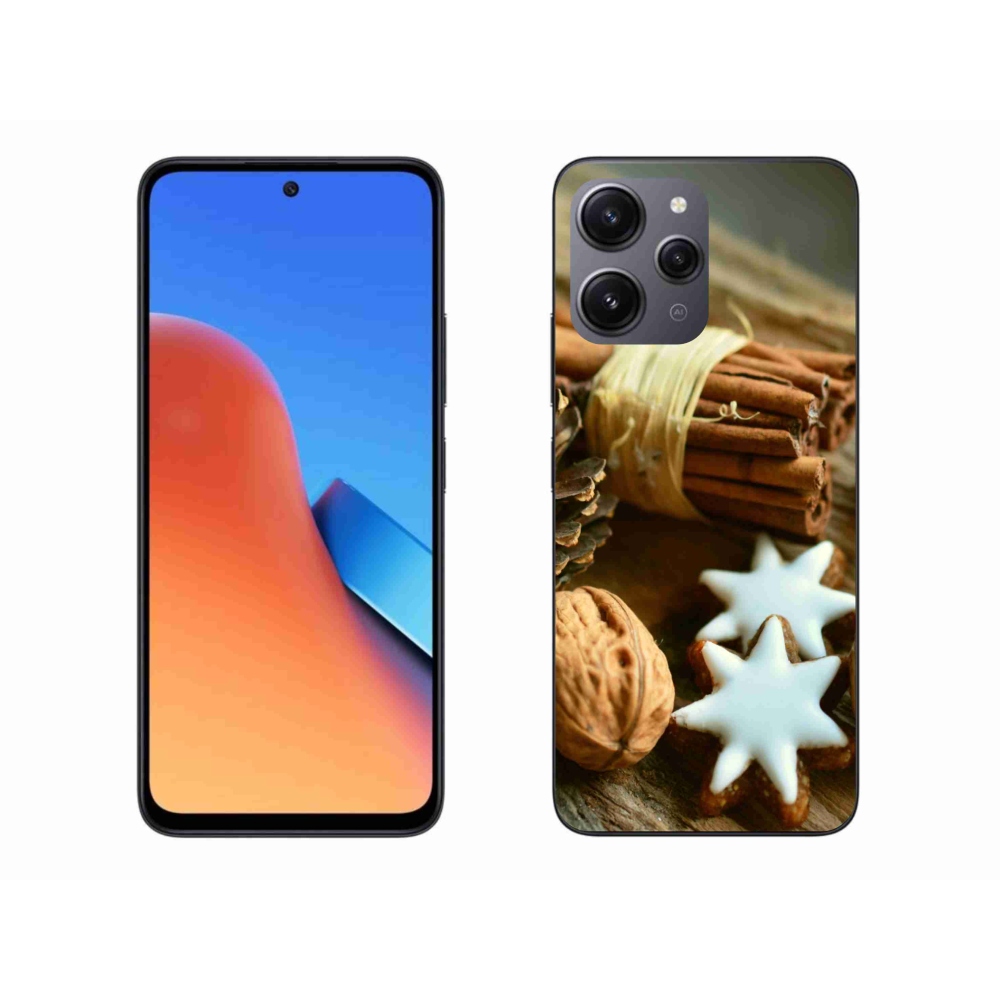 Gél borítás mmCase a Xiaomi Redmi 12-hez - fahéj és mézeskalács