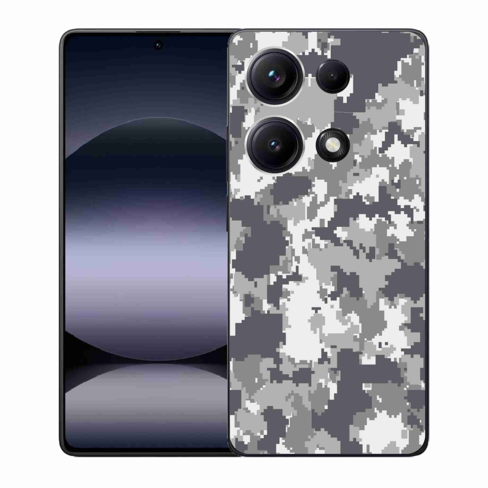 Gél borítás mmCase a Xiaomi Redmi Note 14S-hez - terepszínű minta 2