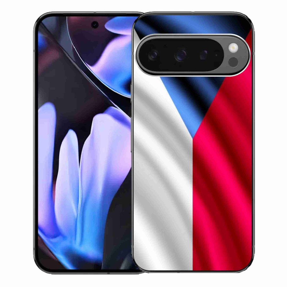 Zselés borítás mmCase a Google Pixel 9 Pro XL számára - cseh zászló