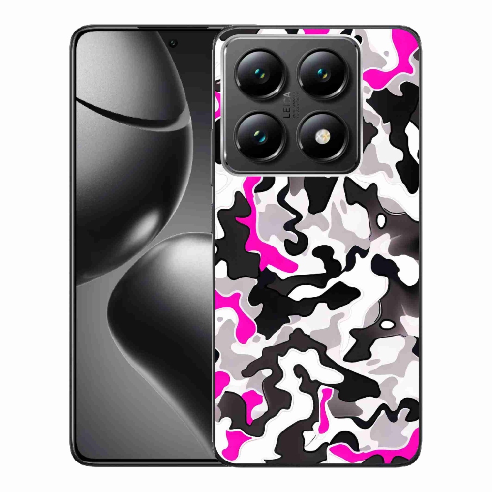Gél borítás mmCase a Xiaomi 14T Pro számára - terepszínű minta 5