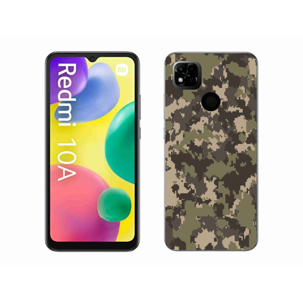 Gél borítás mmCase a Xiaomi Redmi 10A számára - terepszínű minta 12