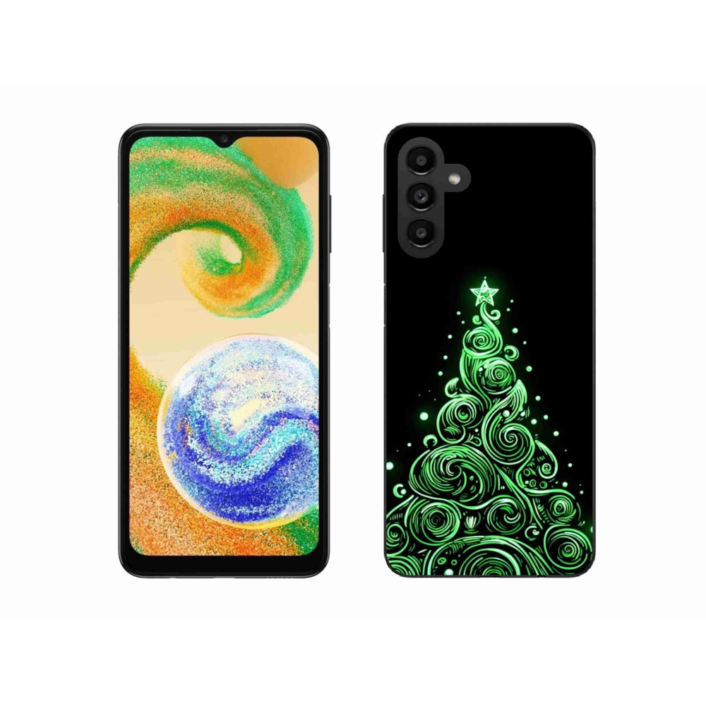 Gél borítás mmCase Samsung Galaxy A04s (164.7x76.7x9.1mm) - neon karácsonyfa 3