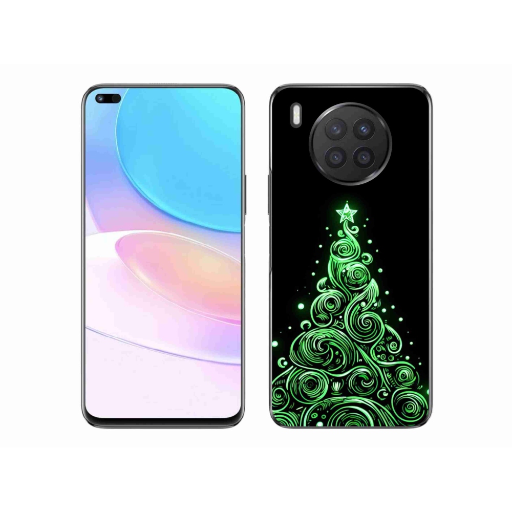 Gél borítás mmCase a Honor 50 Lite készülékhez - neon karácsonyfa 3