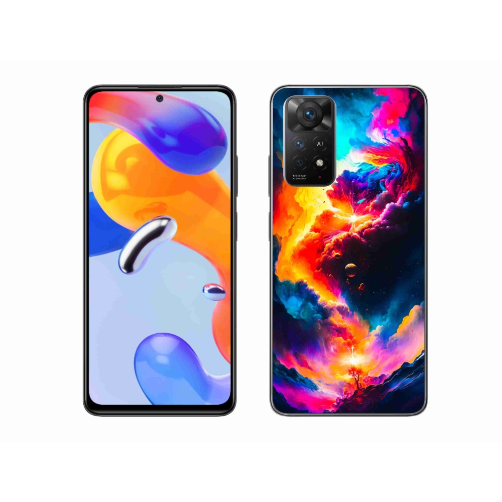 Gél borítás mmCase a Xiaomi Redmi Note 11 Pro 4G/5G számára - absztrakt motívum