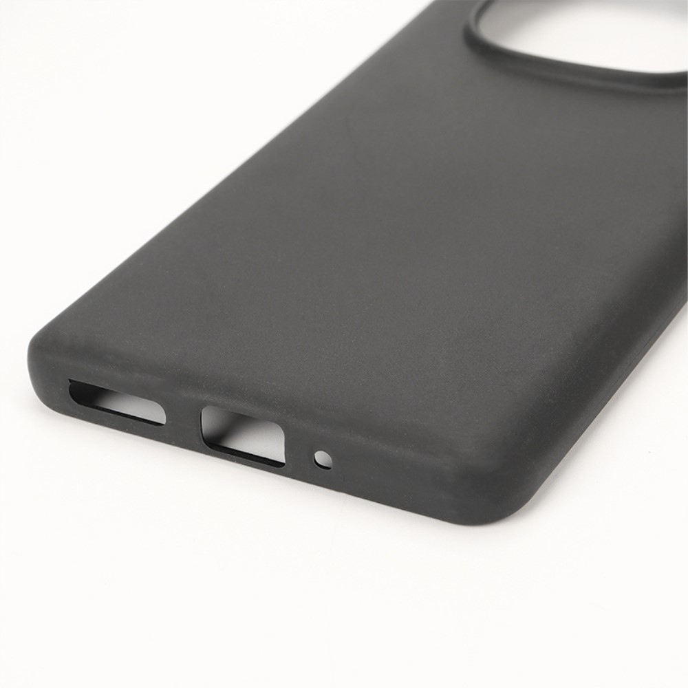 Matt zselés tok Xiaomi Redmi Note 14 Pro 5G/Poco X7 5G - fekete