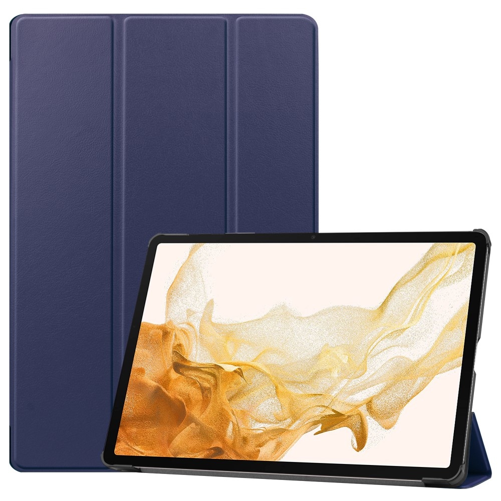 Ügyes záró tok Samsung Galaxy Tab S9+/Tab S10+ - sötétkék
