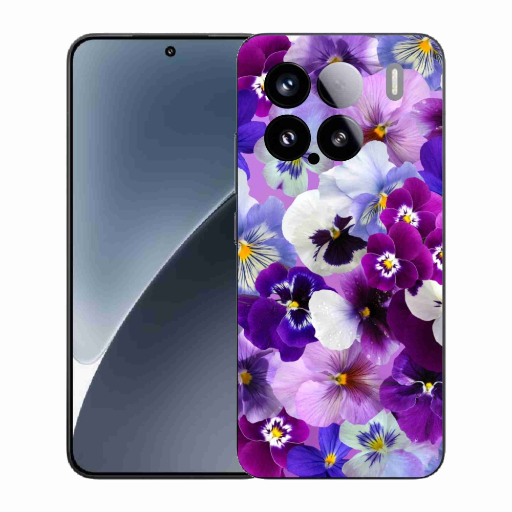 Gél borító mmCase a Xiaomi 15 - virágok 9