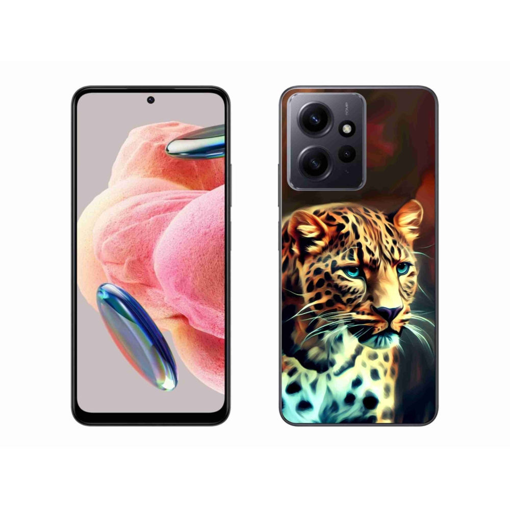 Gél borítás mmCase a Xiaomi Redmi Note 12 4G-hez - leopárd