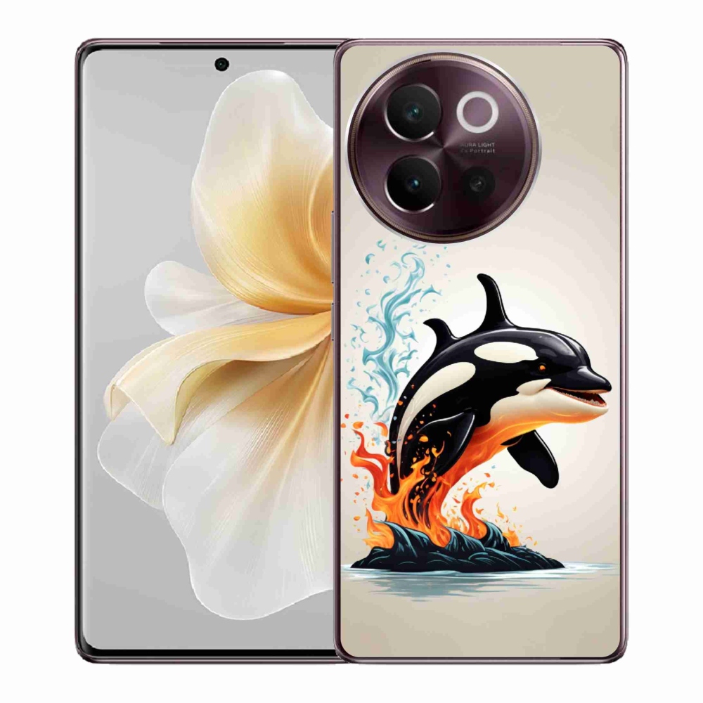 Gél borítás mmCase a Vivo V40 Lite 5G készülékhez - írisz