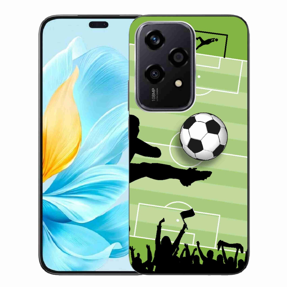 Zselés borítás mmCase a Honor 200 Lite 5G számára - futball 3