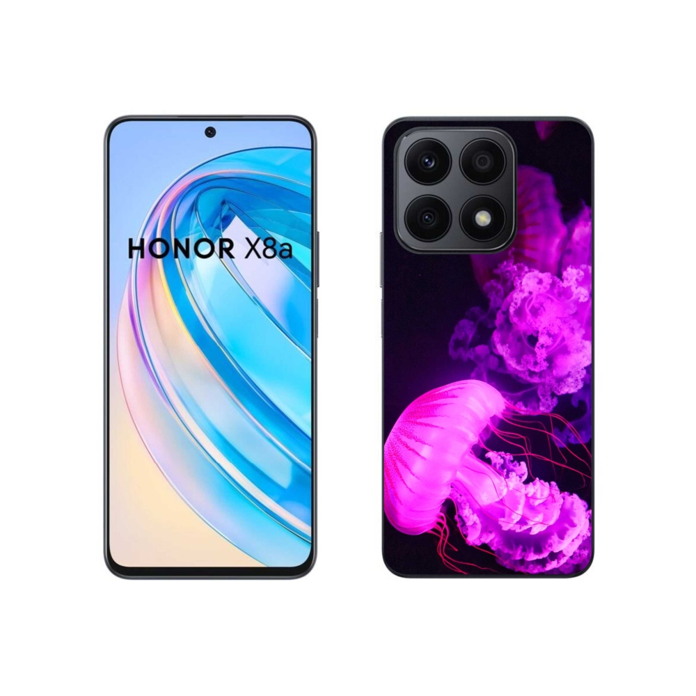 Zselés borítás mmCase a Honor X8a készülékhez - medúza 1