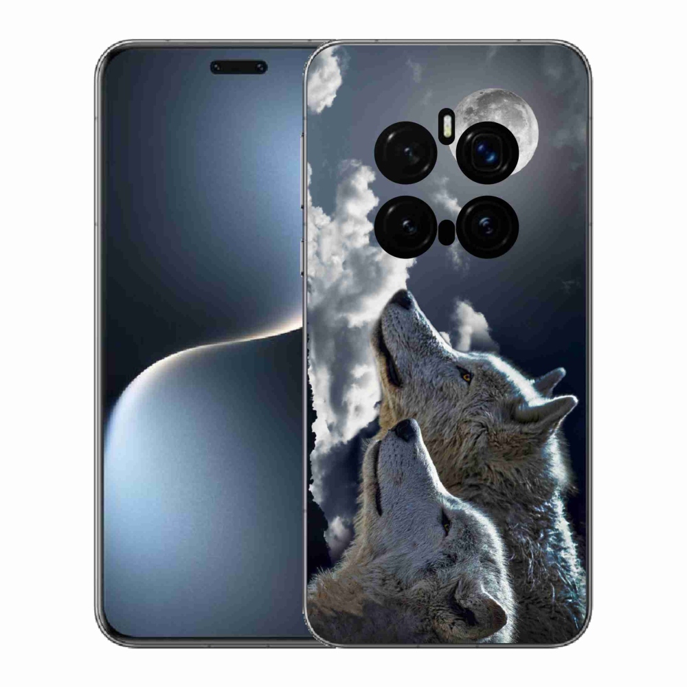 Gél borítás mmCase a Honor Magic 7 Pro 5G készülékhez - farkasok