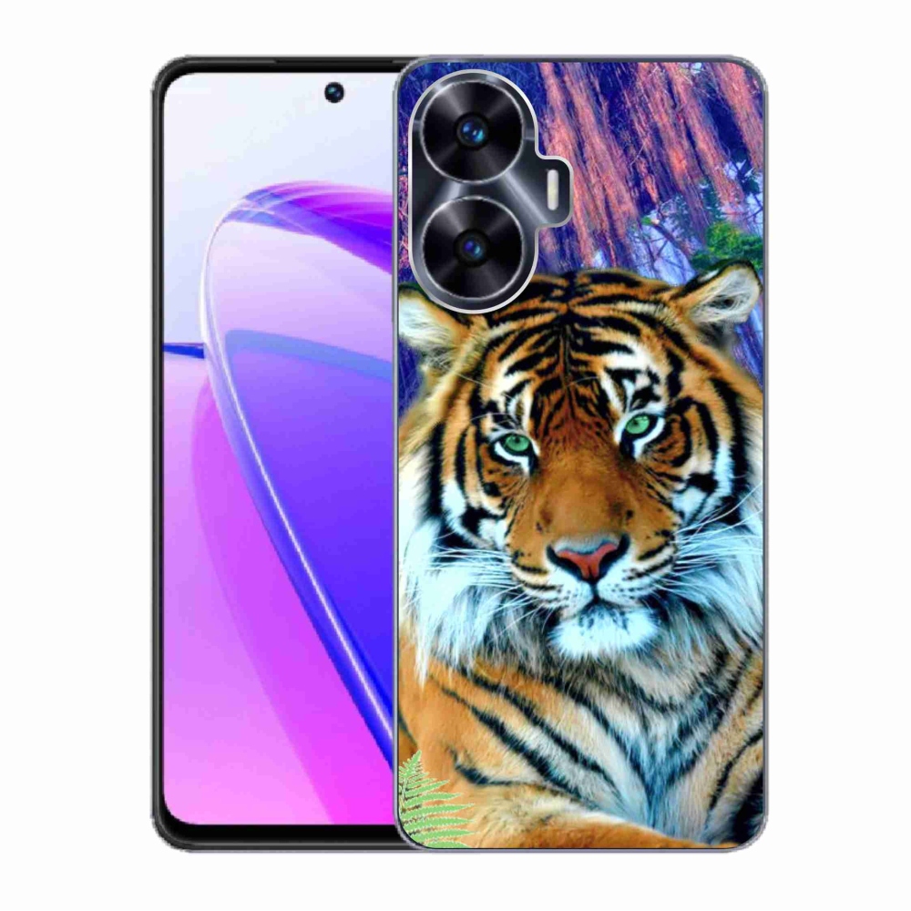Gél tok mmCase a Realme C55 készülékhez - tigris