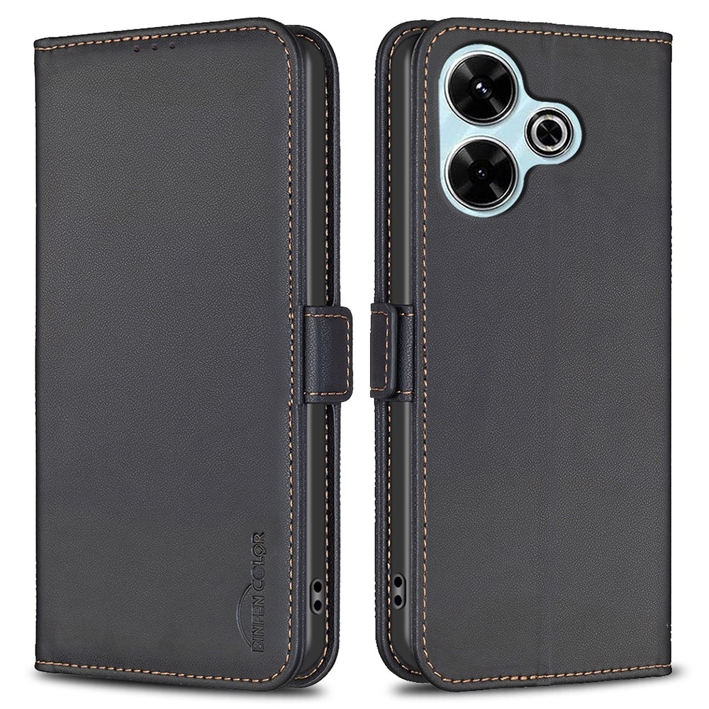 BNF könyvtáska Xiaomi Redmi 13 4G/Poco M6 4G - fekete