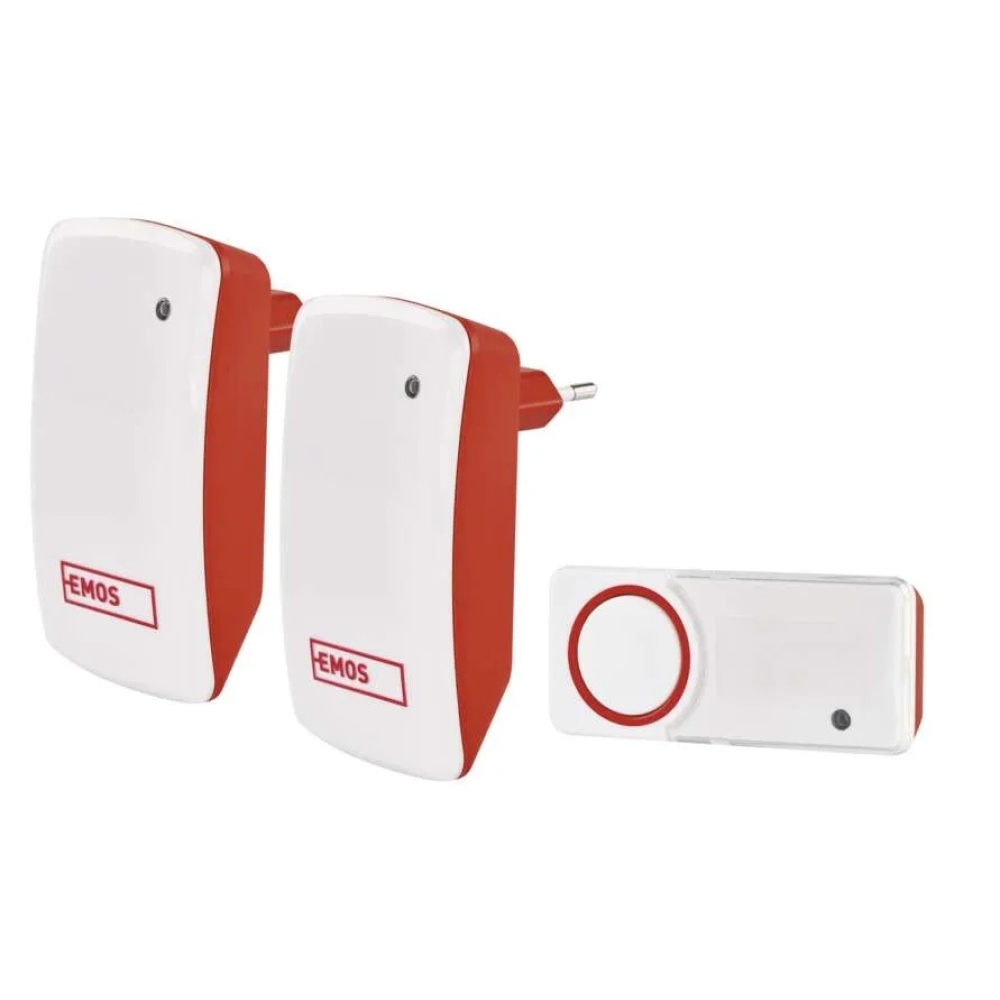 P5750.2R akkumulátor nélküli vezeték nélküli ajtócsengő aljzathoz