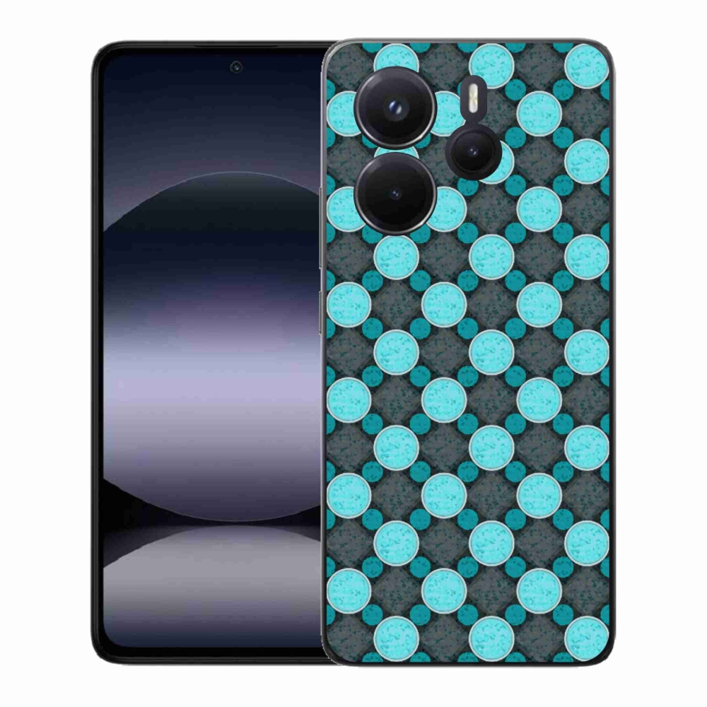 Gél borítás mmCase a Xiaomi Redmi Note 14-hez - absztrakt motívum 14