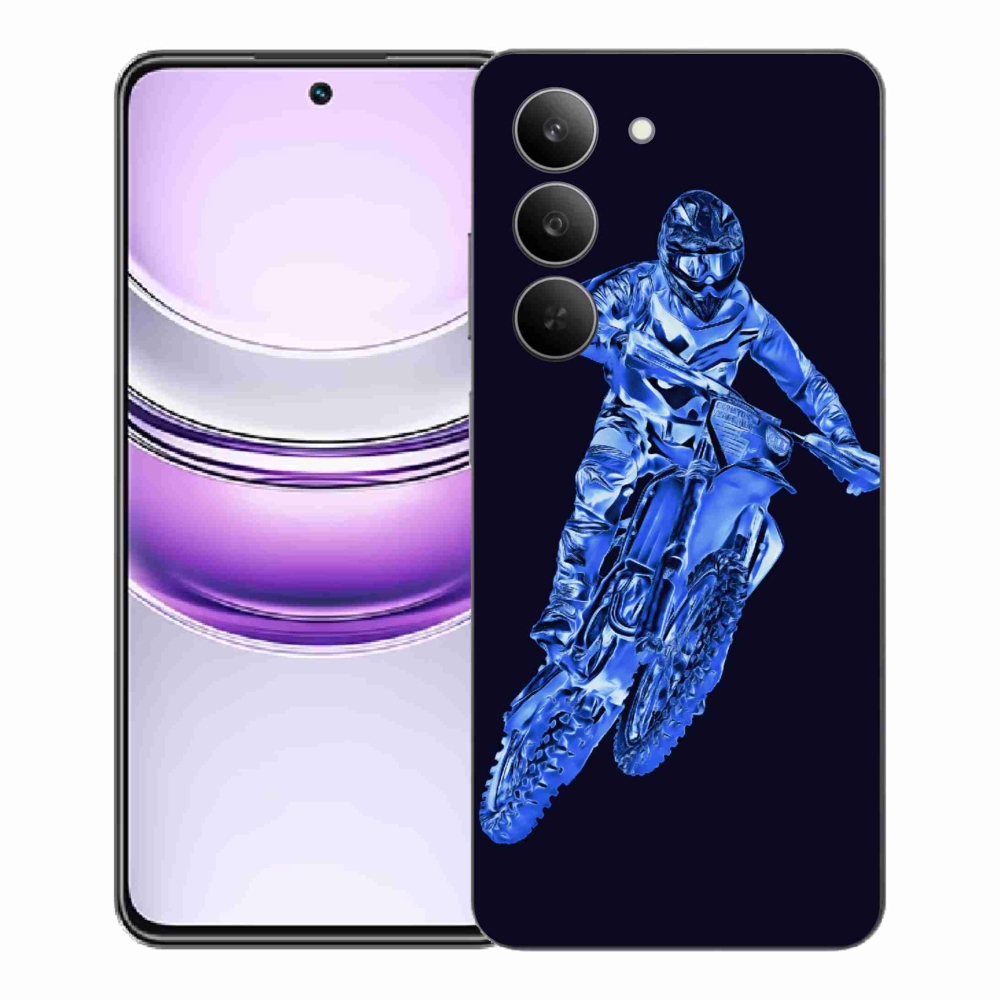 Gél borítás mmCase a Realme 14x 5G készülékhez - motocross 1