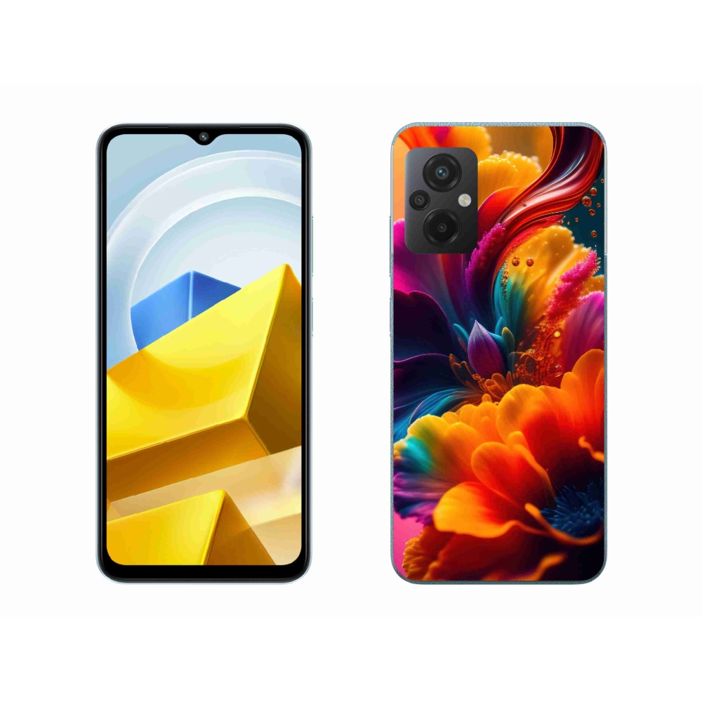 Gél borítás mmCase a Xiaomi Poco M5 4G-hez - absztrakt motívum 2