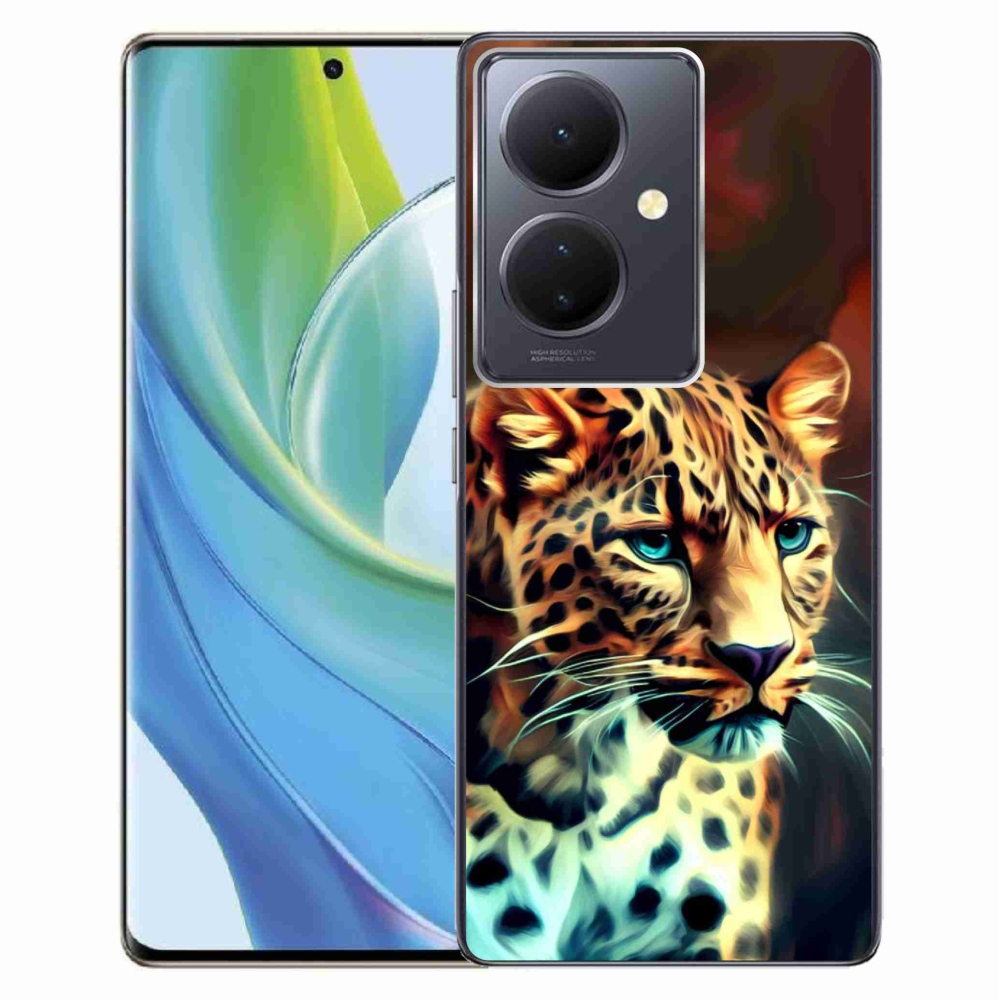 Gél borítás mmCase a Vivo V29 Lite 5G készülékhez - leopárd