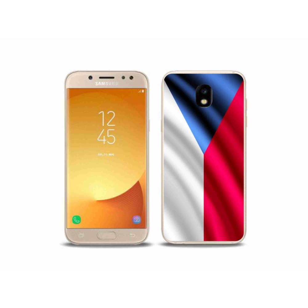 Gél védőhuzat mmCase Samsung Galaxy J5 (2017) - cseh zászlóhoz