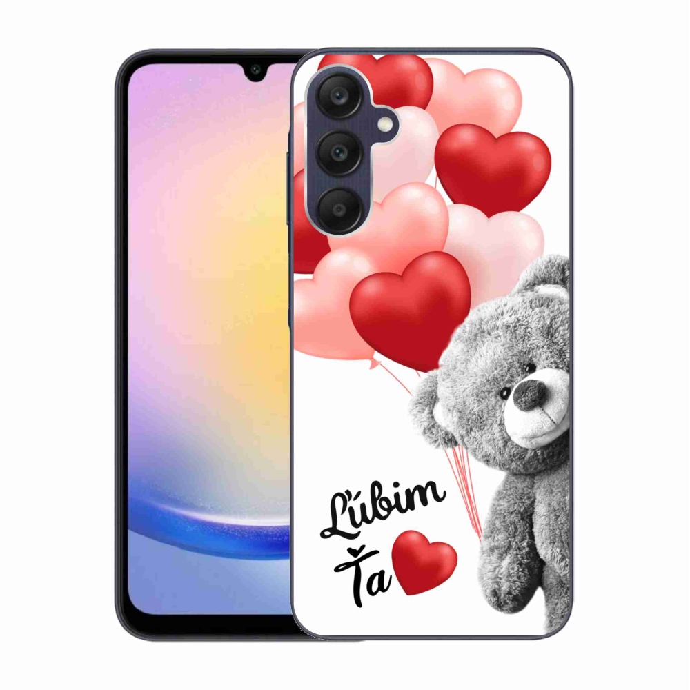 Gél tok mmCase a Samsung Galaxy A25 5G készülékhez - I love you en