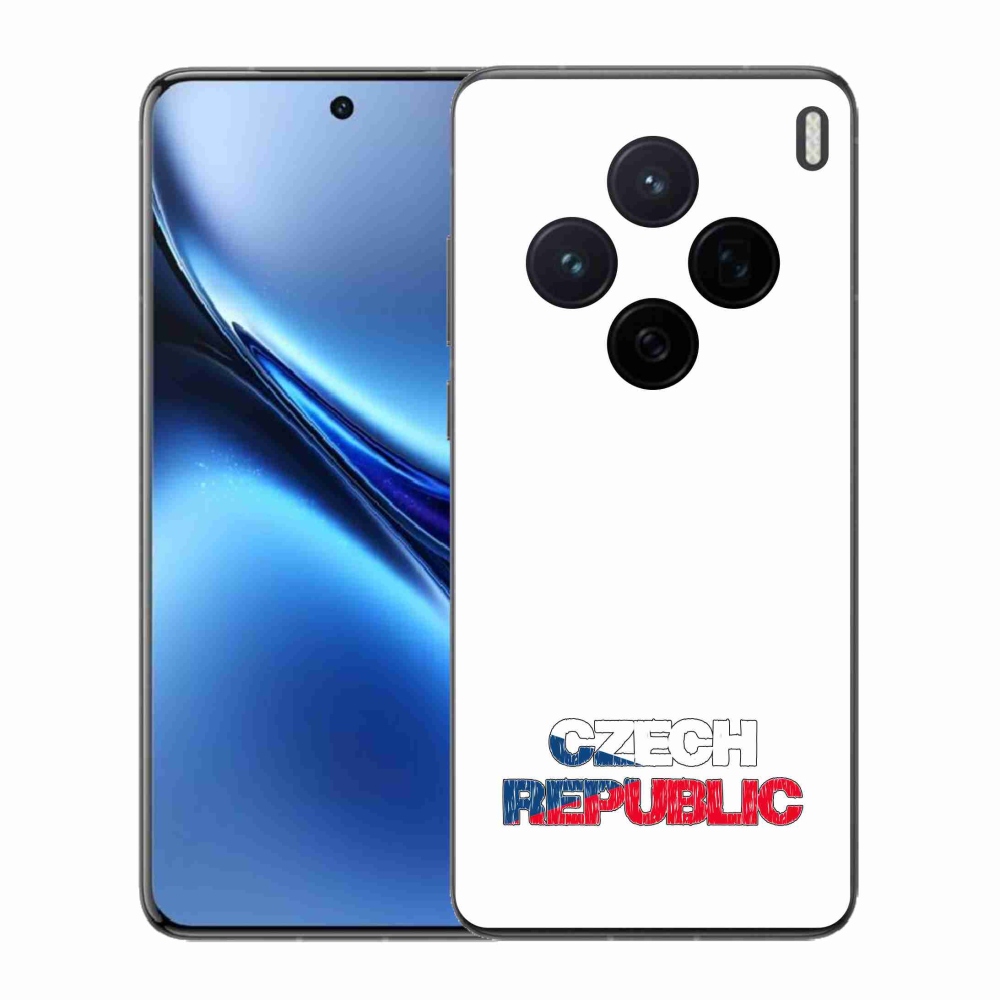 Zselés borító mmCase a Vivo X200 5G készülékhez - Csehország fehér háttér