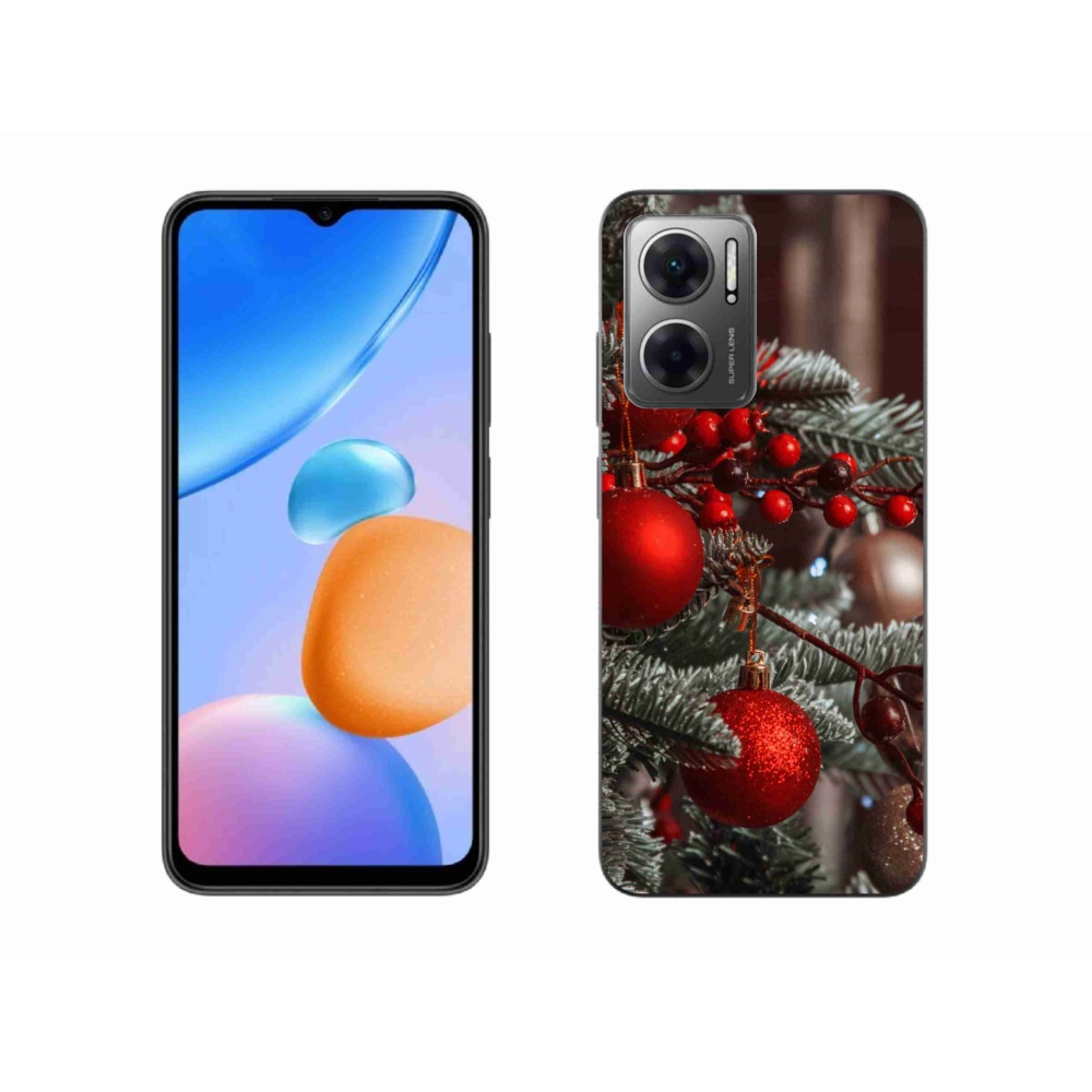 Gél borító mmCase a Xiaomi Redmi 10 5G-hez - karácsonyi dekorációk 2