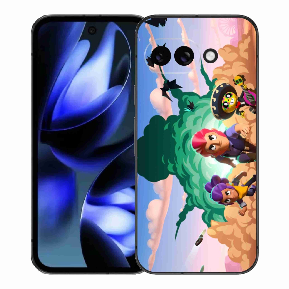 Gél borítás mmCase a Google Pixel 9a számára - verekedés csillagok