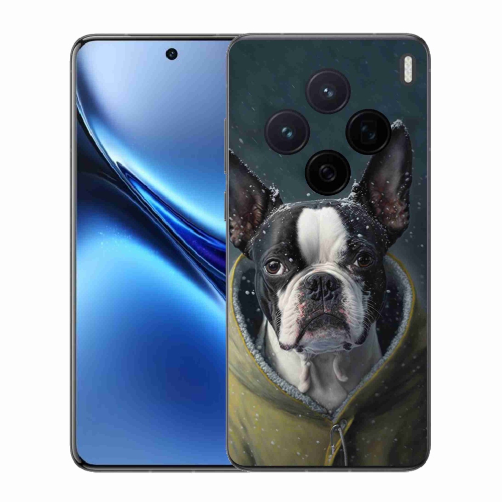 Zselés borítás mmCase a Vivo X200 5G-hez - bulldog
